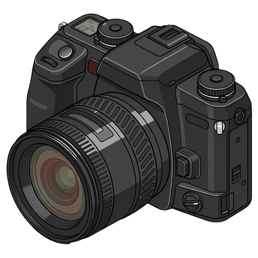 Minolta Maxxum 7 (α-7) pixel art