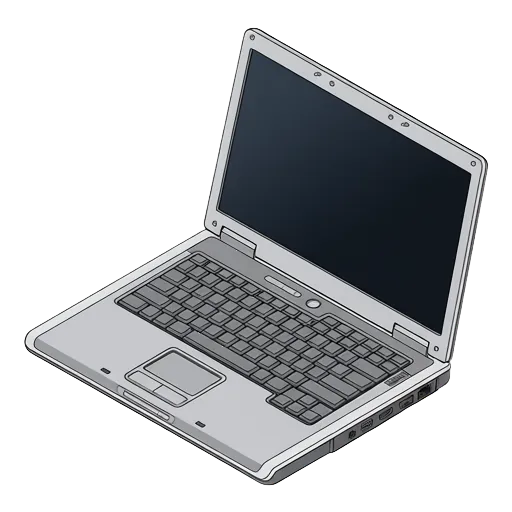 Dell デル Inspiron 6000のピクセルアート