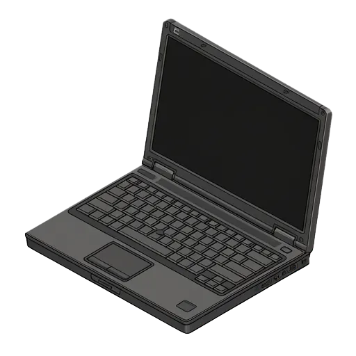 HP 컴팩 nc6400 픽셀아트