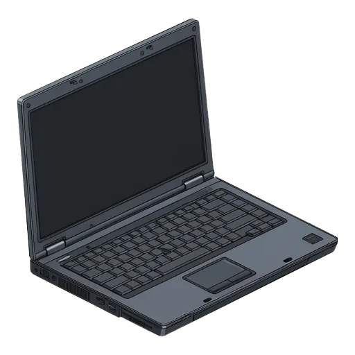 HP Compaq 8510p pixel art