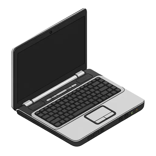 HP 파빌리온 dv2000 픽셀아트