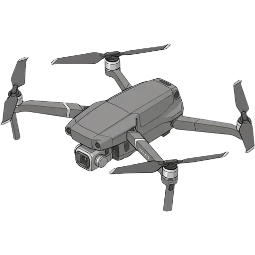 DJI 매빅 2 프로 픽셀아트