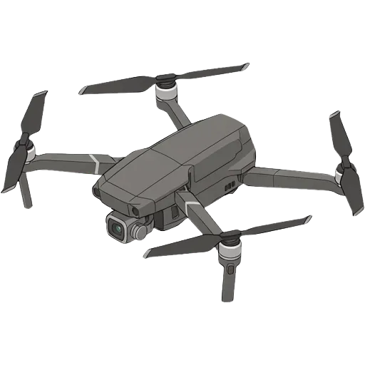 DJI 매빅 2 줌 픽셀아트