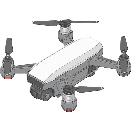 DJI 스파크 픽셀아트