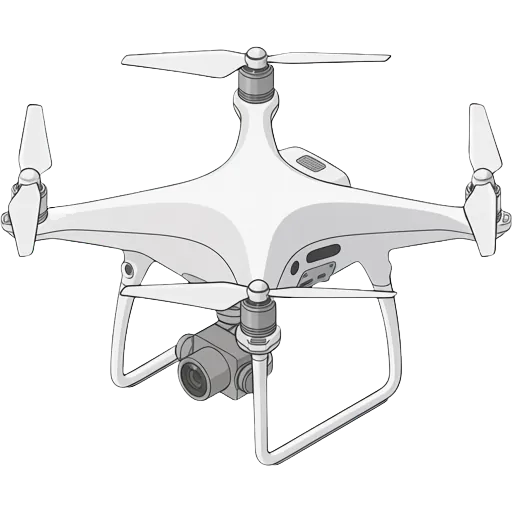 DJI 팬텀 4 프로 V2.0 픽셀아트