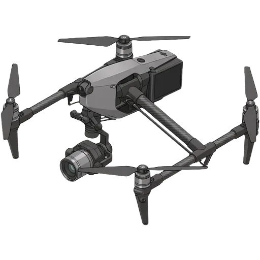 DJI 인스파이어 3 픽셀아트