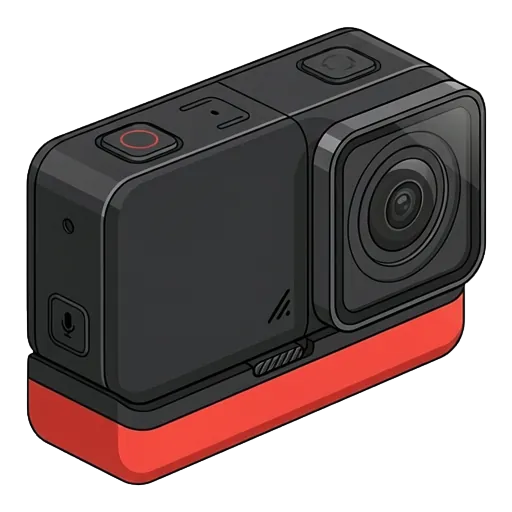 인스타360 원 R 픽셀아트