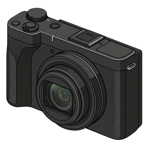 キヤノン PowerShot V1のピクセルアート