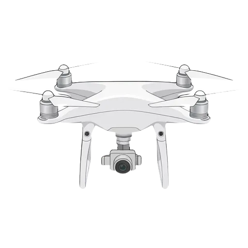 DJI 팬텀 4 어드밴스드 픽셀아트