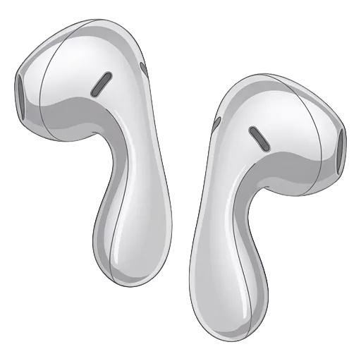 Huawei ファーウェイ FreeBuds 5のピクセルアート