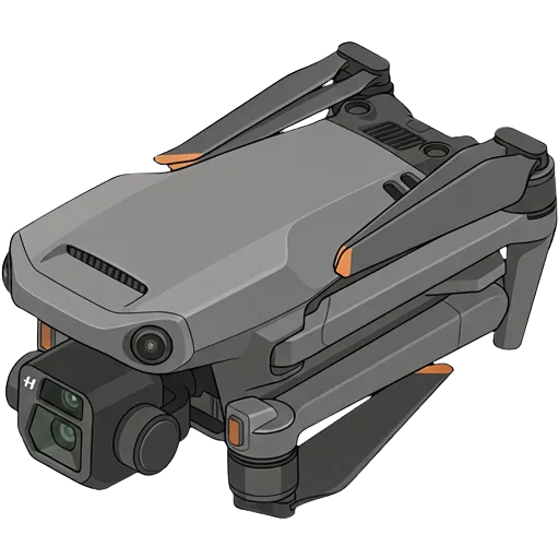 DJI 매빅 3 시네 픽셀아트