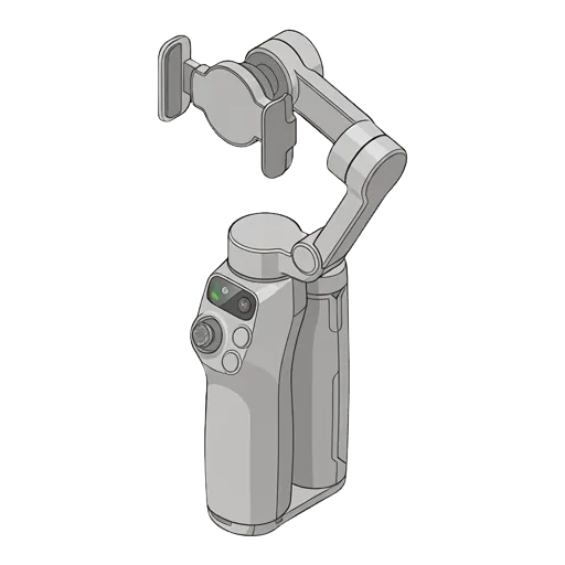 DJI Osmo Mobile 7のピクセルアート