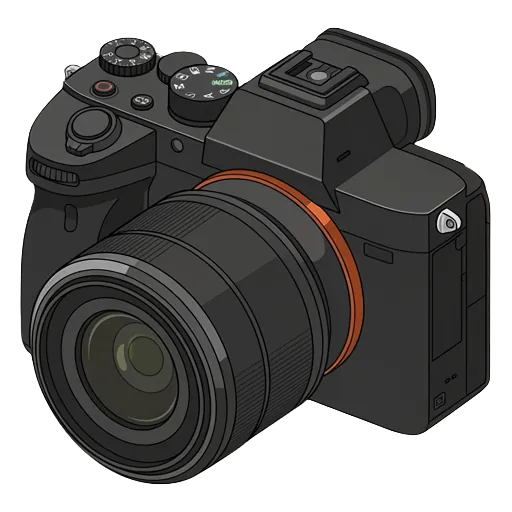 ソニー α7 Vのピクセルアート