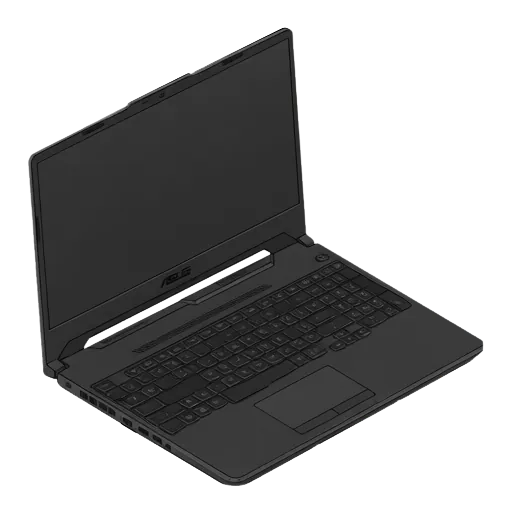 ASUS TUF Gaming A15 (2025) pixel art