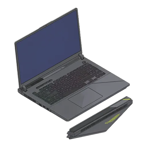 ASUS ROG Strix G18 (2025) pixel art