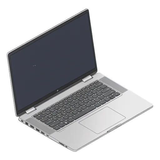 HP Envy x360 16 (2024)のピクセルアート