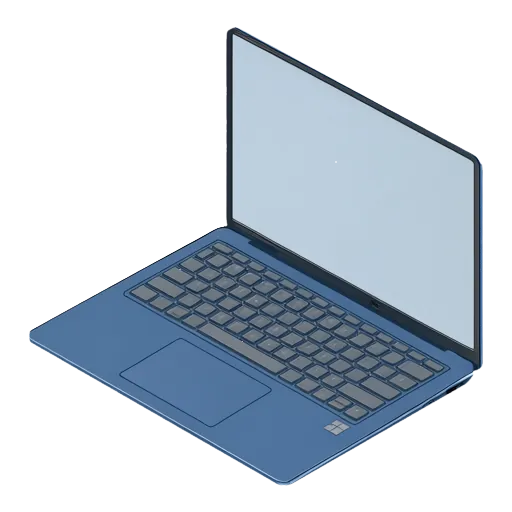 Microsoft Surface Laptop 7 Snapdragon X Plus pixel art