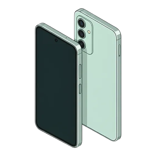 삼성 갤럭시 M56 5G 픽셀아트