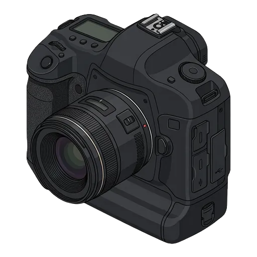 캐논 EOS-1D 픽셀아트