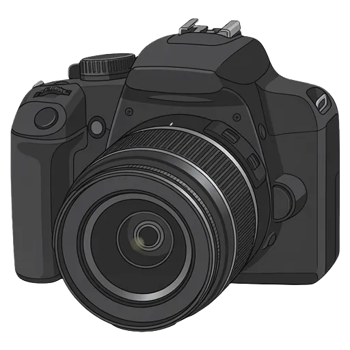 Canon EOS 1000D / Rebel XS pixel art