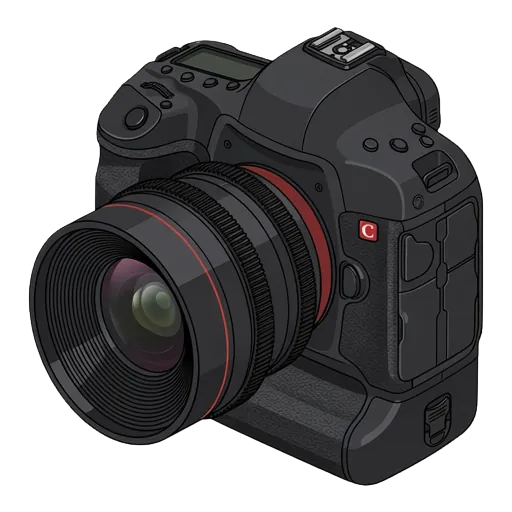 キヤノン EOS-1D Cのピクセルアート