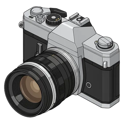 Canon FT QL pixel art