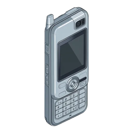 Pantech&Curitel Curitel Terrestrial DMB Phone pixel art