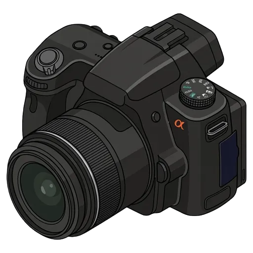 Sony α35 pixel art