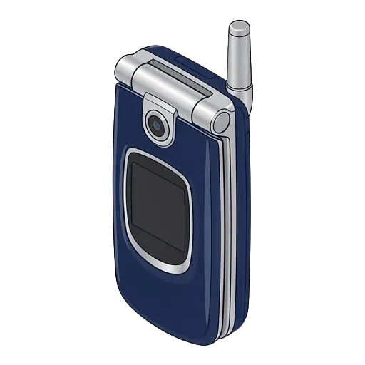 LG Cyon 超薄型カメラ付き携帯電話のピクセルアート