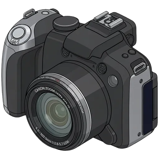キヤノン PowerShot SX10 ISのピクセルアート