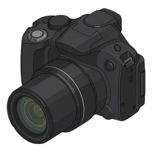 Canon PowerShot SX40 HS pixel art