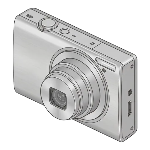 캐논 IXUS 220 HS 픽셀아트