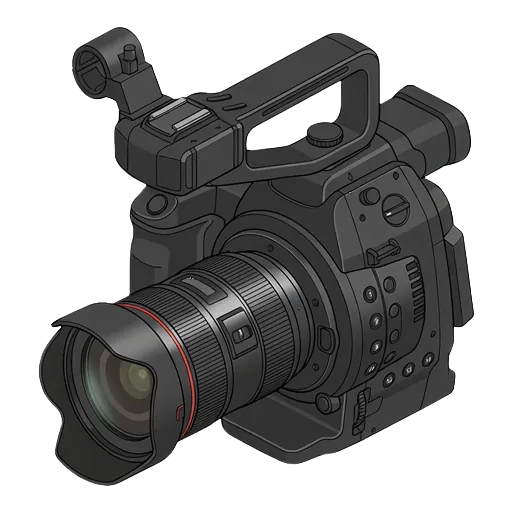キヤノン EOS C100のピクセルアート