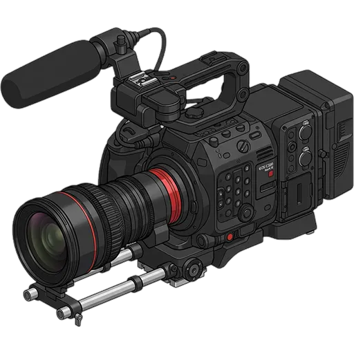 캐논 EOS C300 마크 III 픽셀아트
