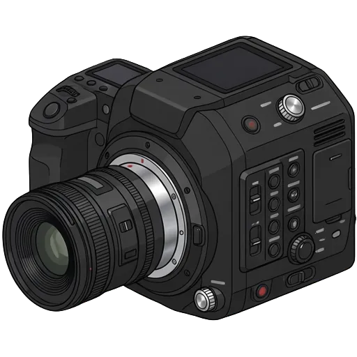 캐논 EOS C500 마크 II 픽셀아트