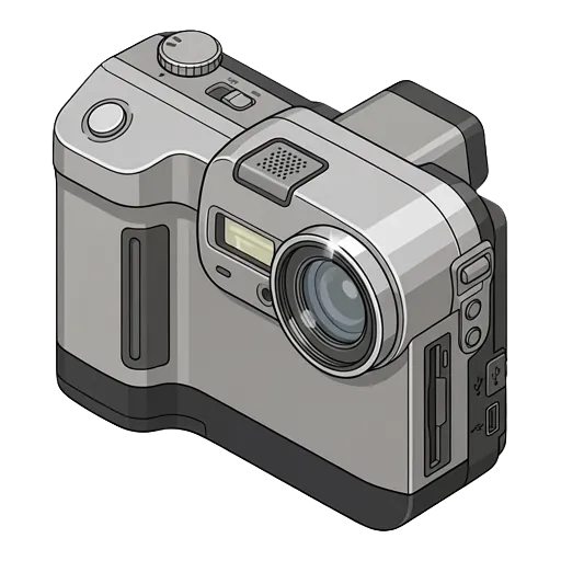 Sony Mavica MVC-FD83 pixel art