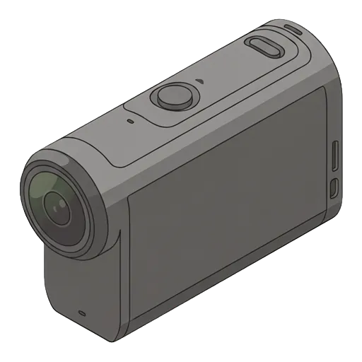 ソニー HDR-AS15のピクセルアート