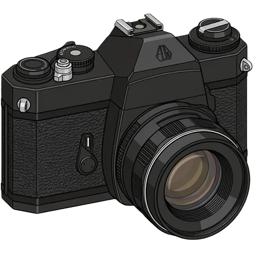 Pentax ペンタックス ES IIのピクセルアート