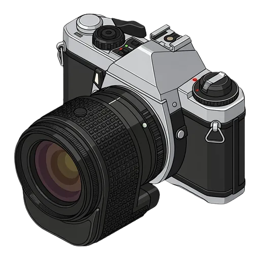 Pentax ペンタックス ME-Fのピクセルアート