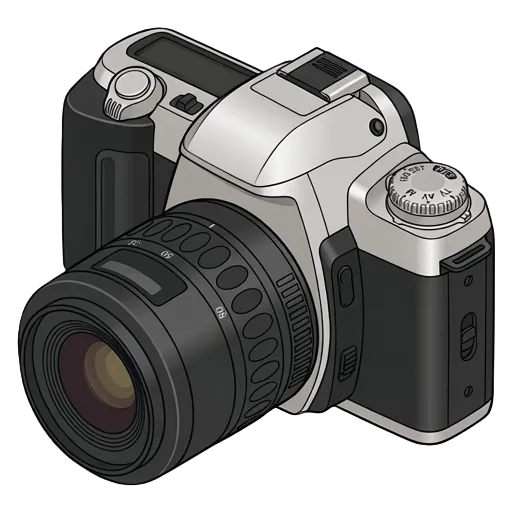 Pentax MZ-50 pixel art