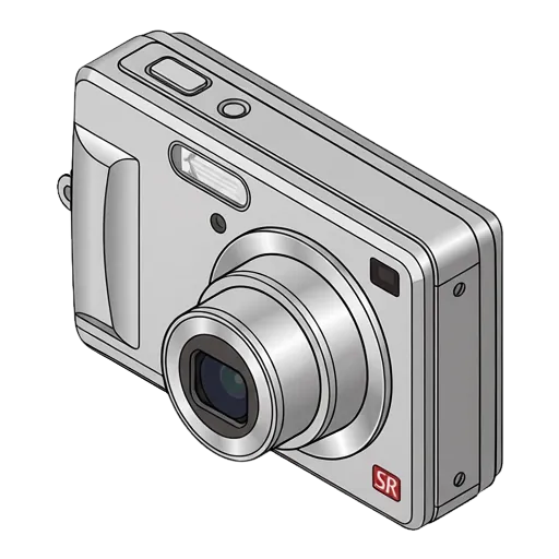 Pentax Optio A40 pixel art