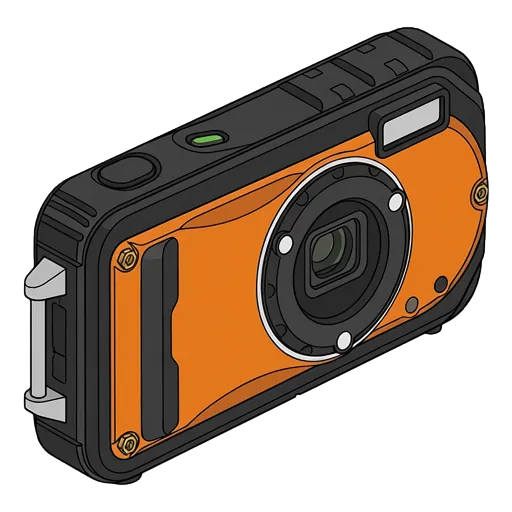 Pentax Optio W90 pixel art