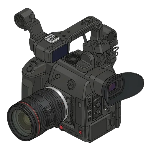 캐논 EOS C200 픽셀아트