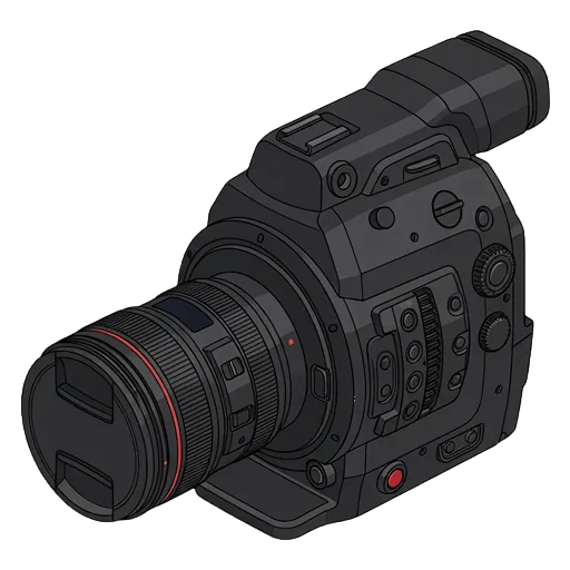 캐논 EOS C300 마크 II 픽셀아트