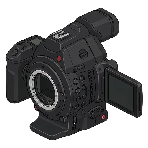 캐논 EOS C100 마크 II 픽셀아트