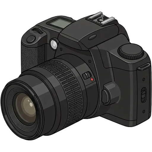 Canon EOS 3000 pixel art