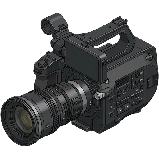 ソニー FS7のピクセルアート