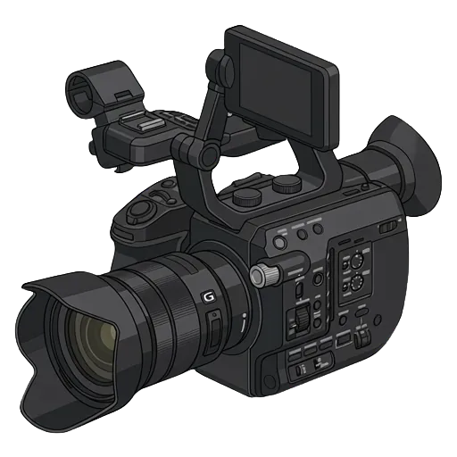 소니 FS5 픽셀아트