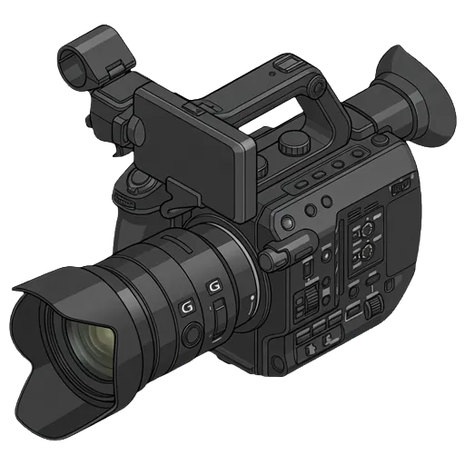 소니 FS5 II 픽셀아트