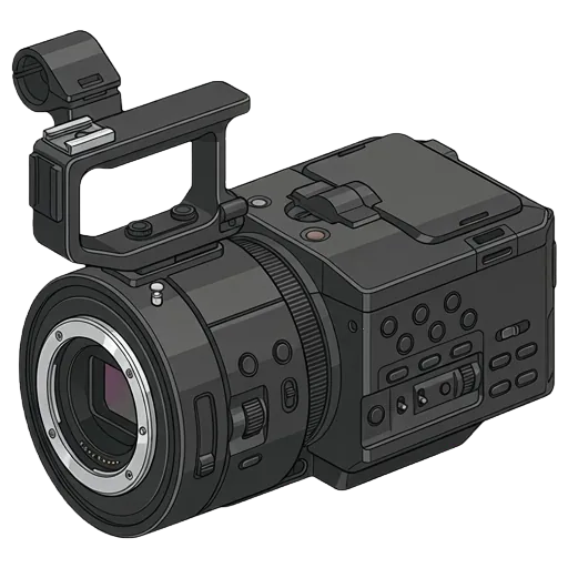 Sony FS700 pixel art